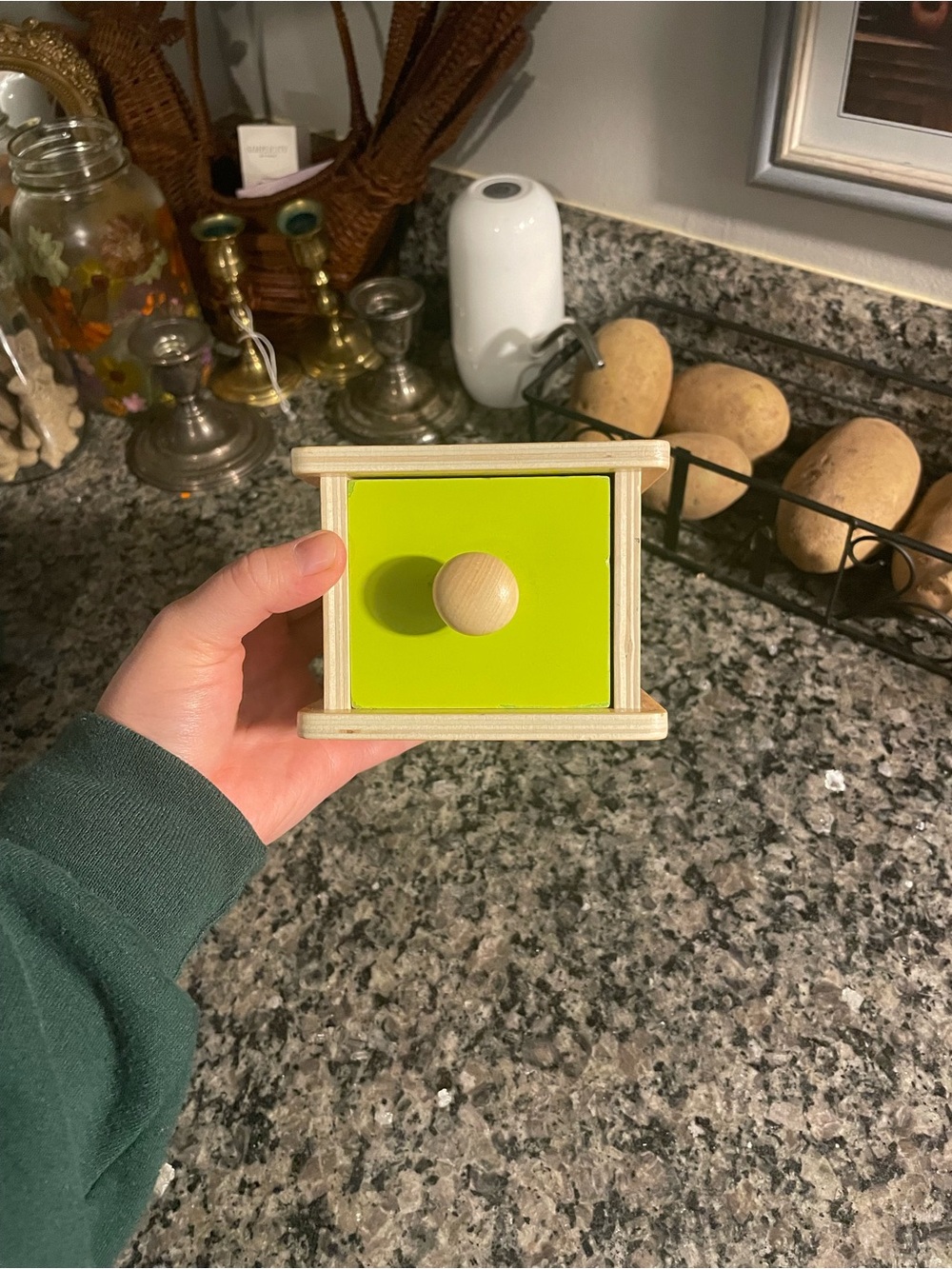 Wooden Coin Slot Toy